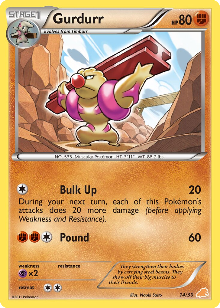 Gurdurr - 14/30 - BW Trainer Kit Excadrill