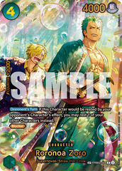 Roronoa Zoro - PRB02-006 - Rare (Special Alternate Art) - The Best Vol.2