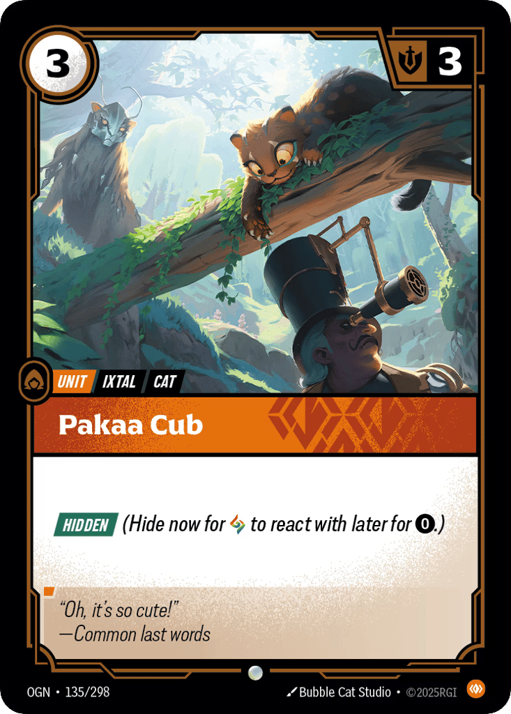 Pakaa Cub - 135/298 - Common - Origins