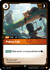 Pakaa Cub - 135/298 - Common - Origins