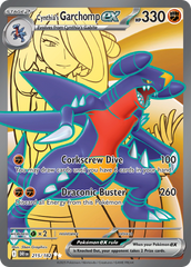 Cynthia's Garchomp ex - 215/182 - Destined Rivals