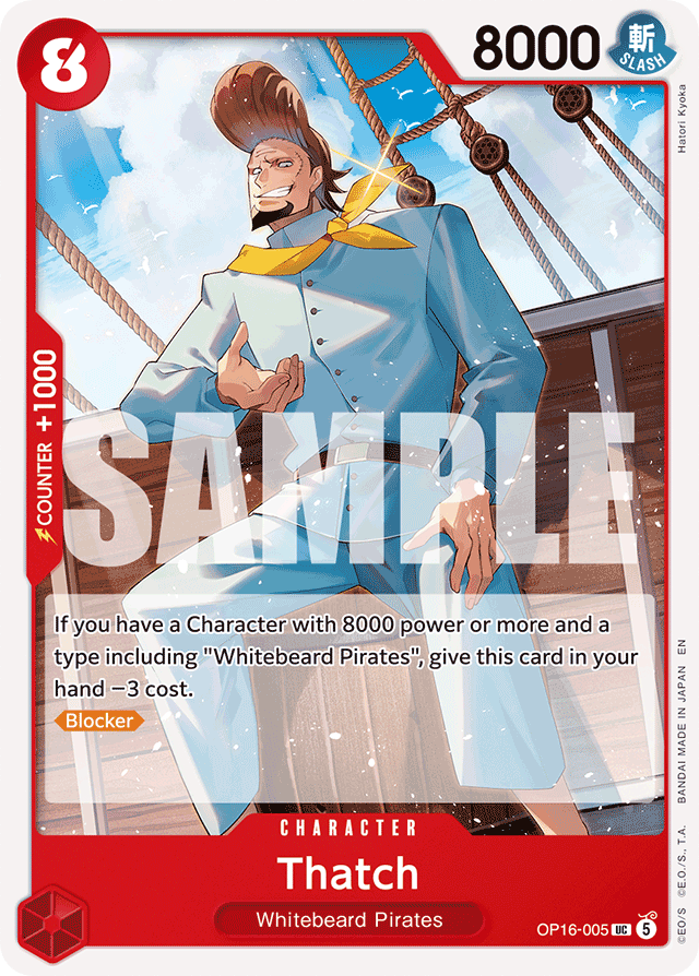 Thatch - OP16-005 - Uncommon - The Time Of Battle