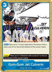 Gum-Gum Jet Culverin - OP11-061 - Uncommon - A Fist Of Divine Speed