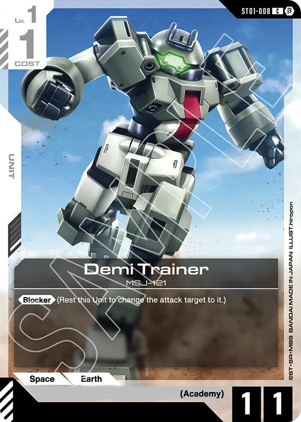 Demi Trainer - ST01-008 - Common (Beta) - Heroic Beginnings