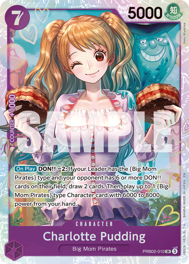 Charlotte Pudding - PRB02-010 - Super Rare - The Best Vol.2