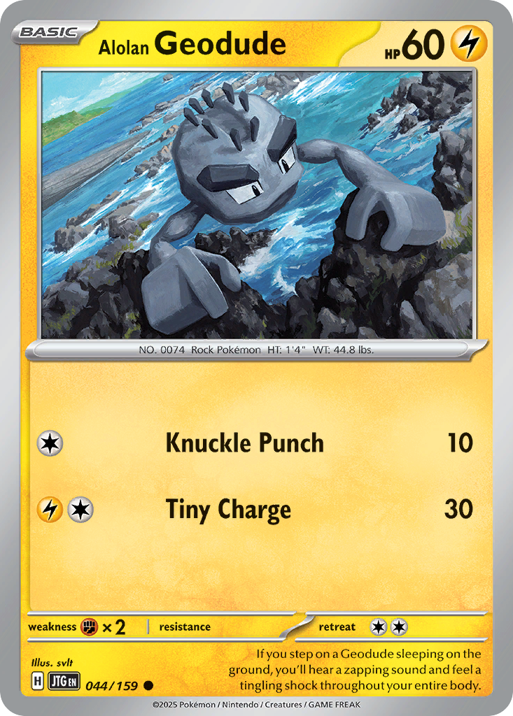 Alolan Geodude - 044/159 - Journey Together