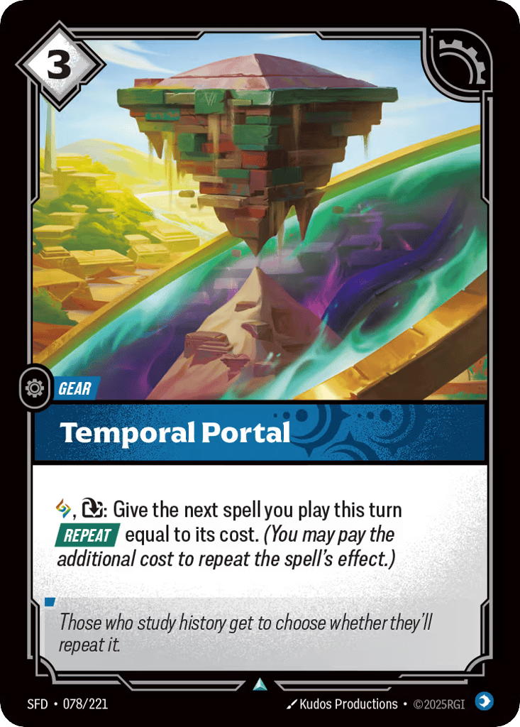 Temporal Portal - 078/221 - Uncommon - Spiritforged
