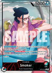 Smoker - OP10-001 - Leader (Alternate Art) - Royal Blood