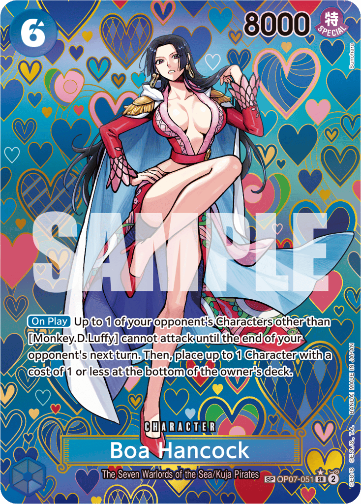 Boa Hancock - OP07-051 - Super Rare (Special Alternate Art) - 500 Years In The Future