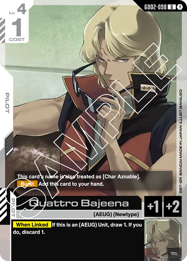 Quattro Bajeena - GD02-098 - Uncommon - Dual Impact