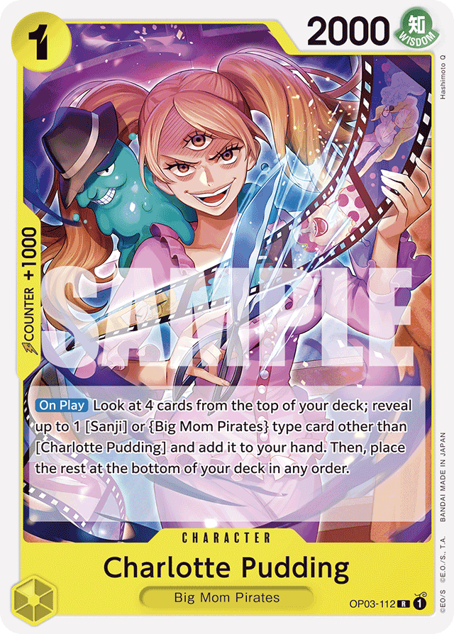 Charlotte Pudding - OP03-112 - Rare (Reprint) - Pillars of Strength