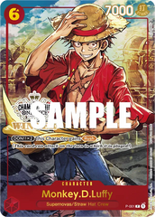 Monkey.D.Luffy - P-001 - Promo (Winner Stamp) - Promos