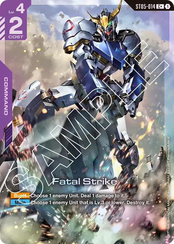 Fatal Strike - ST05-014 - Common (Alternate Art) - Iron Bloom