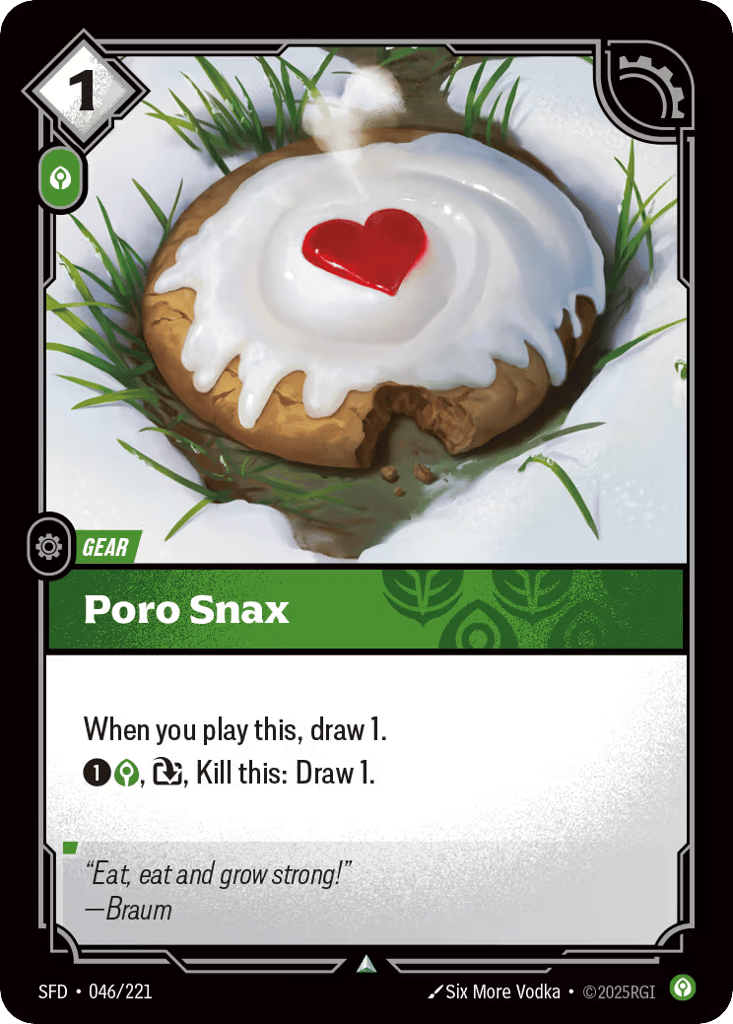 Poro Snax - 046/221 - Uncommon - Spiritforged