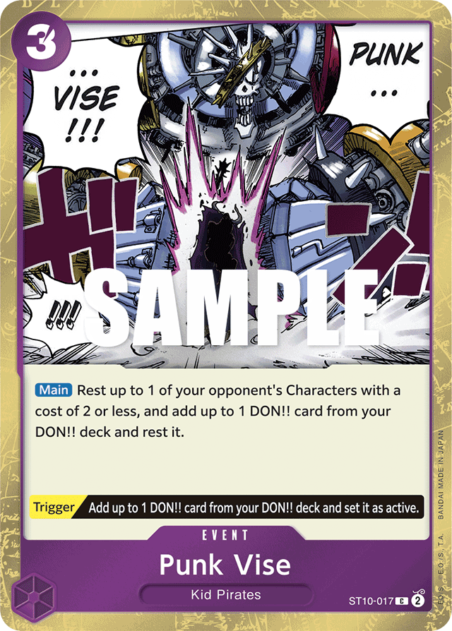 Punk Vise - ST10-017 - Common - Ultra Deck: The Three Captains
