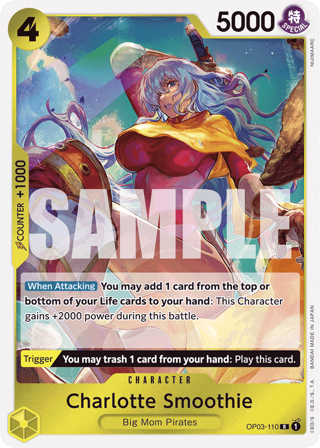Charlotte Smoothie - OP03-110 - Rare (Premium Reprint) - Pillars of Strength