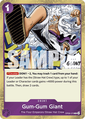 Gum-Gum Giant - OP09-078 - Rare - Emperors In The New World