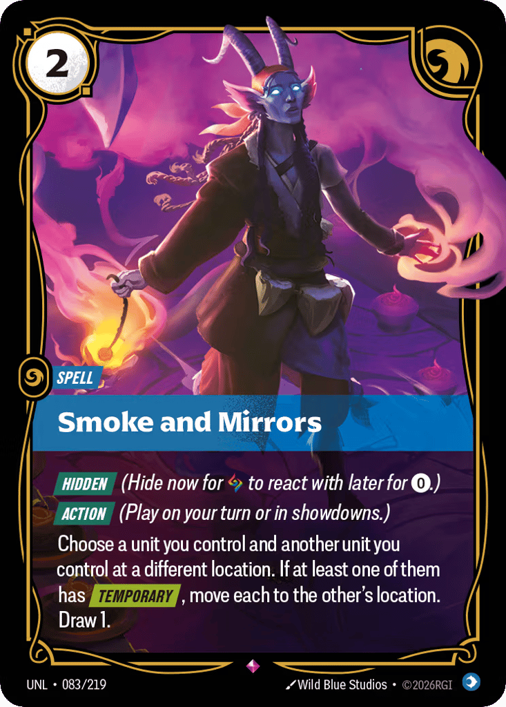 Smoke And Mirrors - 083/219 - Rare - Unleashed