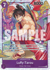 Luffy-Tarou - ST18-005 - Super Rare - PURPLE Monkey.D.Luffy