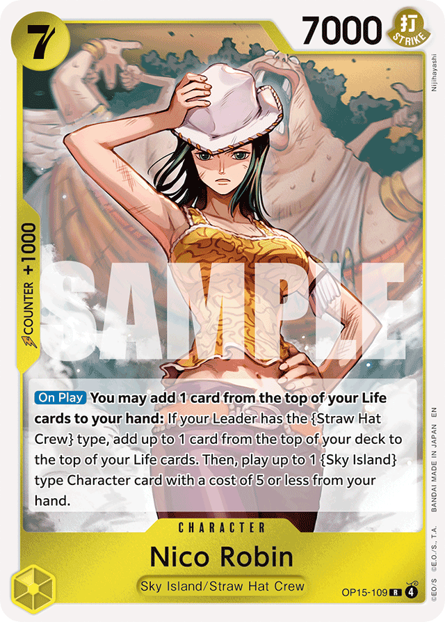 Nico Robin - OP15-109 - Rare - Adventure on Kami's Island