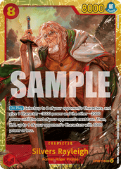 Silvers Rayleigh - OP08-118 - Secret Rare (Reprint) - Two Legends