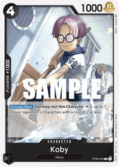 Koby - ST08-004 - Common - Monkey.D.Luffy