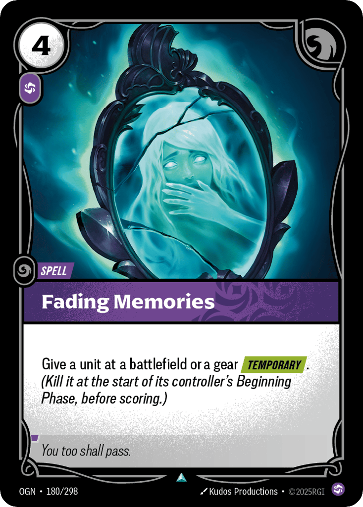 Fading Memories - 180/298 - Uncommon - Origins