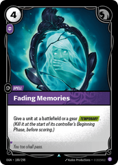 Fading Memories - 180/298 - Uncommon - Origins