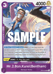 Mr.2.Bon.Kurei(Bentham) - OP04-069 - Uncommon - Kingdoms of Intrigue
