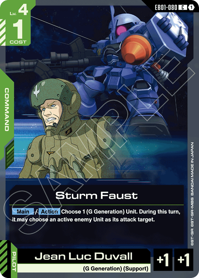 Sturm Faust - EB01-080 - Common - Eternal Nexus