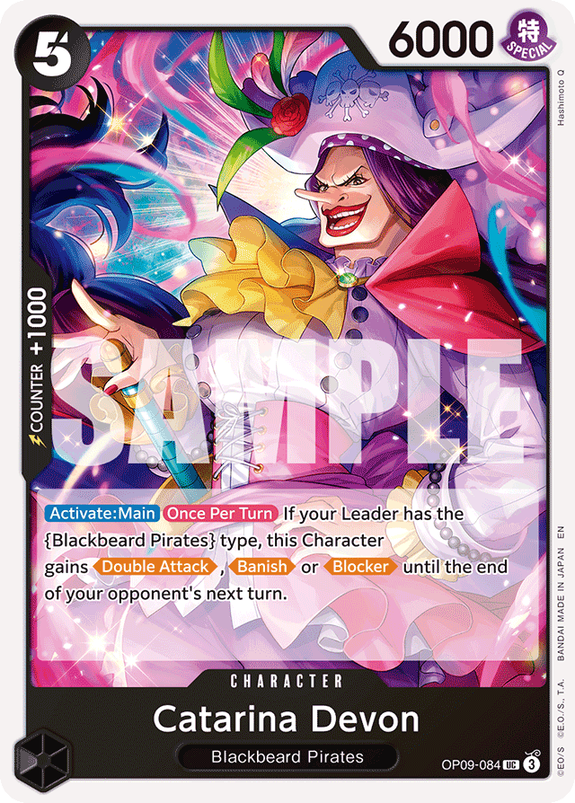 Catarina Devon - OP09-084 - Uncommon (Reprint) - Emperors In The New World