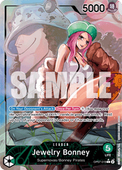 Jewelry Bonney - OP07-019 - Leader (Alternate Art) - 500 Years In The Future