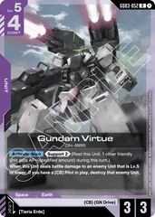 Gundam Virtue - GD03-052 - Rare - Steel Requiem