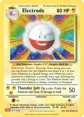 Electrode - 11/34 - Pokémon TCG Classic - Charizard