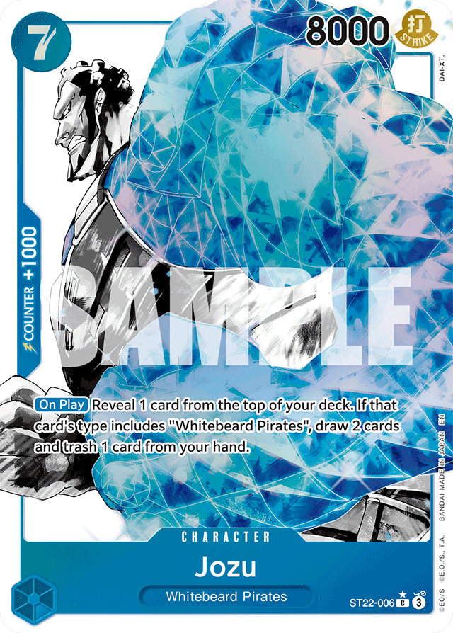 Jozu - ST22-006 - Common (Alternate Art) - Ace & Newgate