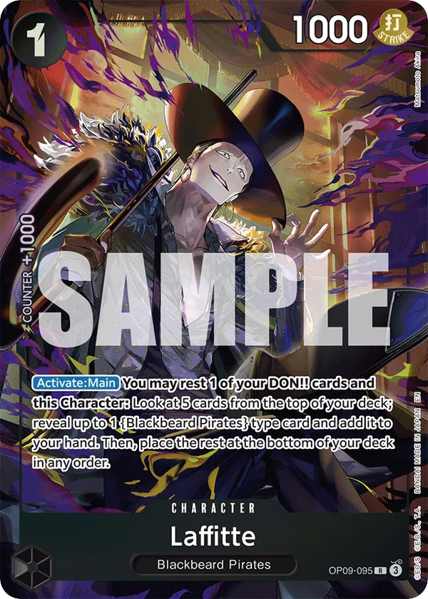 Laffitte - OP09-095 - Rare (Best Selection Vol4Alt Art) - Emperors In The New World