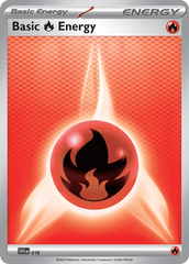Basic Fire Energy - 018 - Scarlet & Violet Energies