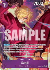 Sanji - OP09-065 - Super Rare (Alternate Art) - Emperors In The New World
