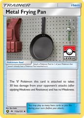 Metal Frying Pan - 112a/131 - Forbidden Light