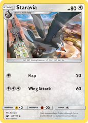 Staravia - 082/111 - Crimson Invasion
