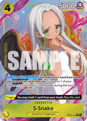 S-Snake - OP13-114 - Rare (Alternate Art) - Carrying On His Will