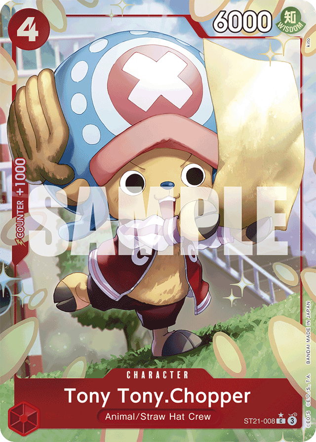 Tony Tony.Chopper - ST21-008 - Common (Alternate Art) - EX Gear 5