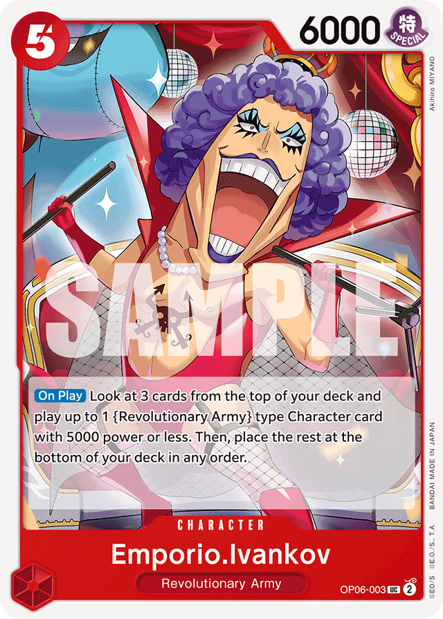Emporio.Ivankov - OP06-003 - Uncommon - Wings of the Captain
