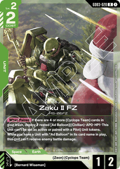 Zaku Ⅱ FZ - GD03-020 - Rare - Steel Requiem