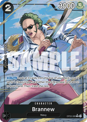 Brannew - OP03-089 - Rare (Premium Alt Art) - Pillars of Strength