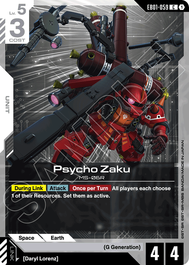 Psycho Zaku - EB01-059 - Common - Eternal Nexus