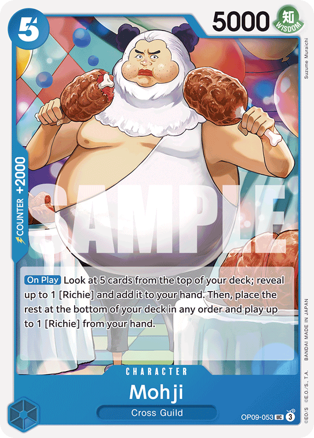 Mohji - OP09-053 - Uncommon - Emperors In The New World