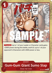 Gum-Gum Giant Sumo Slap - ST10-015 - Common - Ultra Deck: The Three Captains