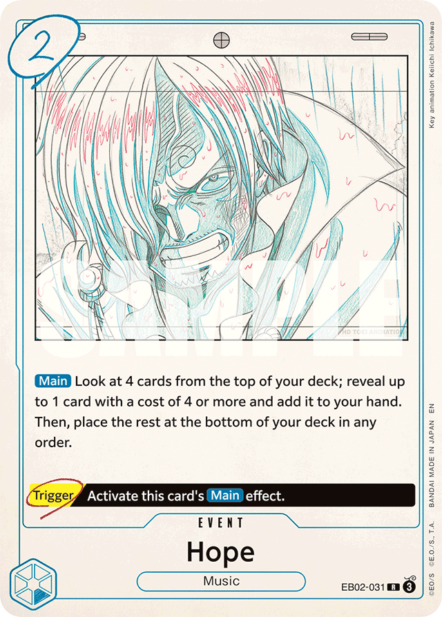Hope - EB02-031 - Rare - Anime 25th Collection