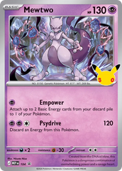 Mewtwo - 104 - Mega Evolution Black Star Promos